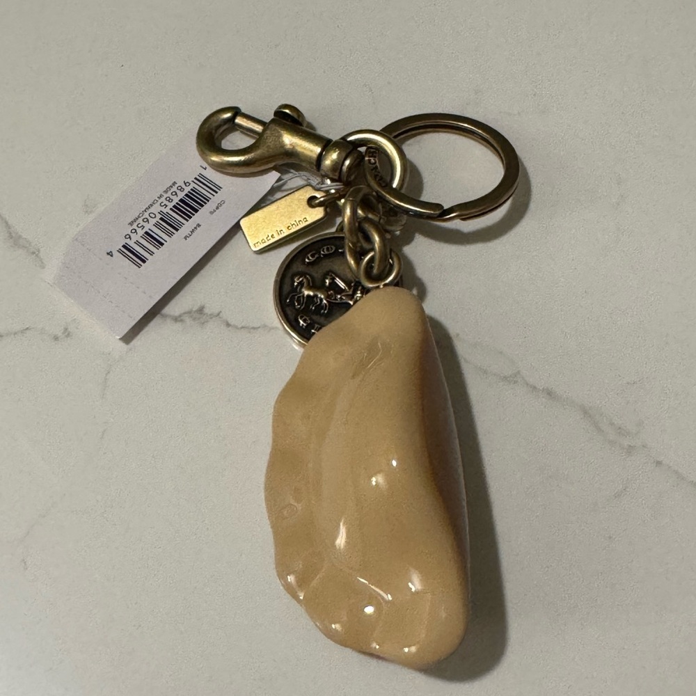 NWT Coach Clot Dumpling Bag Charm - Picture 10 of 16